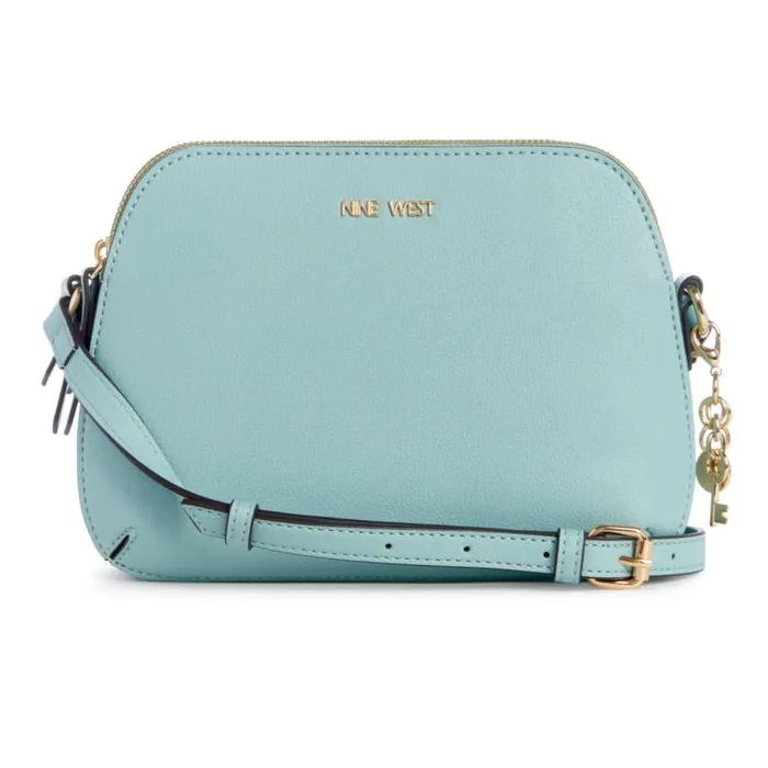 Cibrina Mini Dome Crossbody Pale Aqua WomenMen Nine West Crossbody