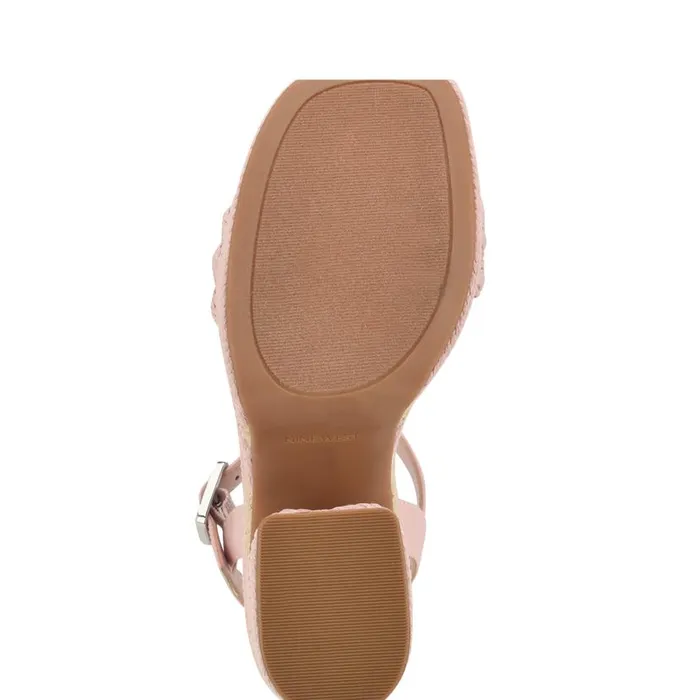 Cinka Woven Platform Sandals Light Pink Women Nine West Sandals