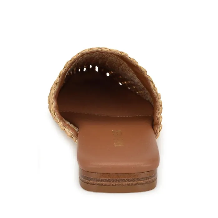 Cleigha Pointy Toe Mules Light Natural Women Nine West Mules