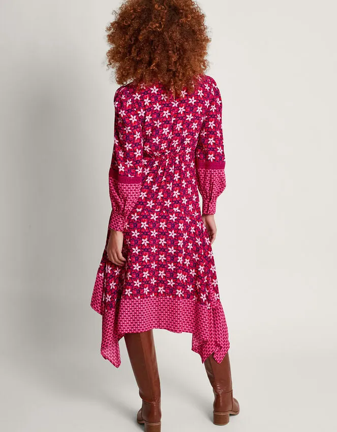 Clover Floral Dress Pink Women Monsoon Dresses