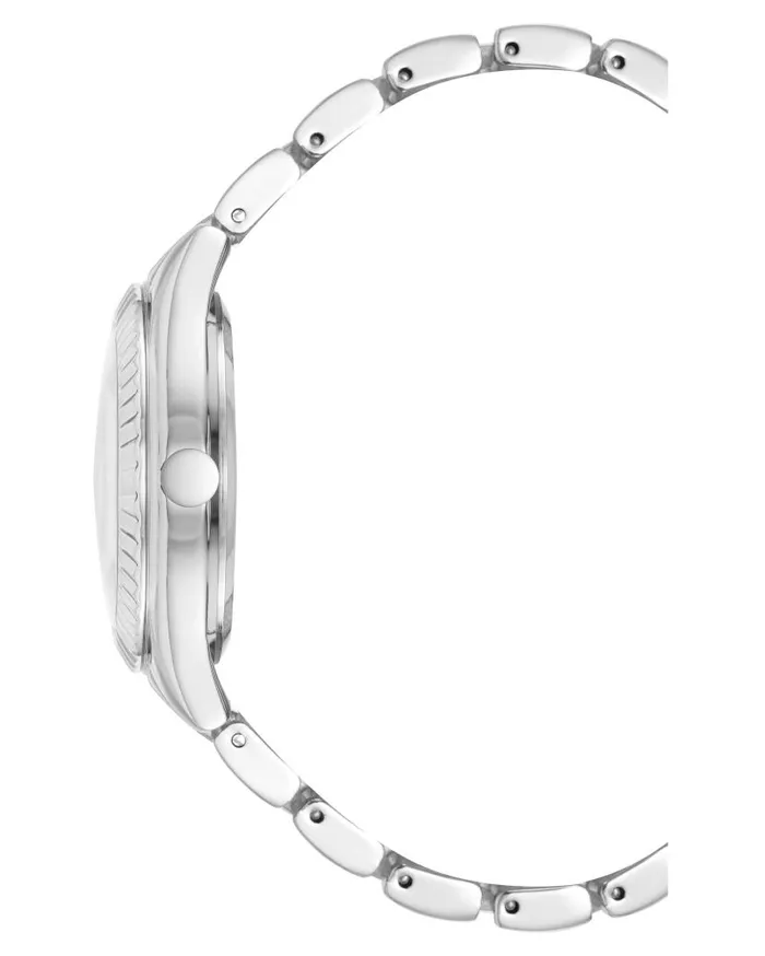Coin Edge Bezel Watch Turquoisesilver WomenMen Nine West Watches