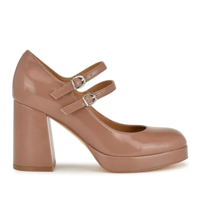 Colas Dress Pumps Medium Natural Women Nine West Heels