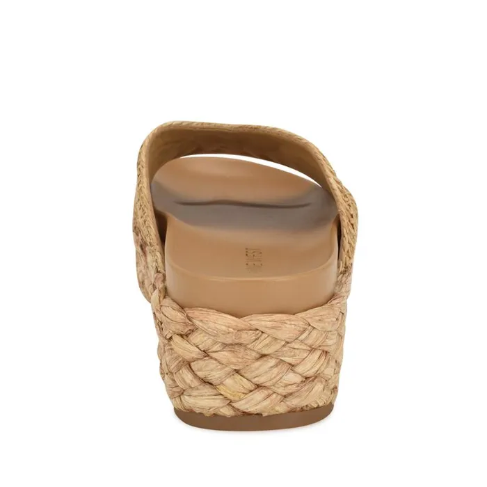 Corel Flatform Sandals Natural Women Nine West Sandals