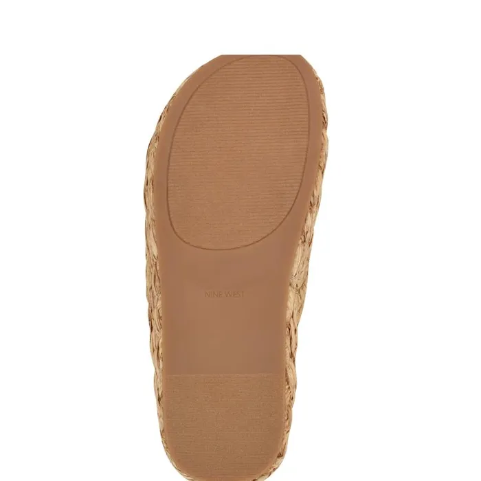 Corel Flatform Sandals Natural Women Nine West Sandals