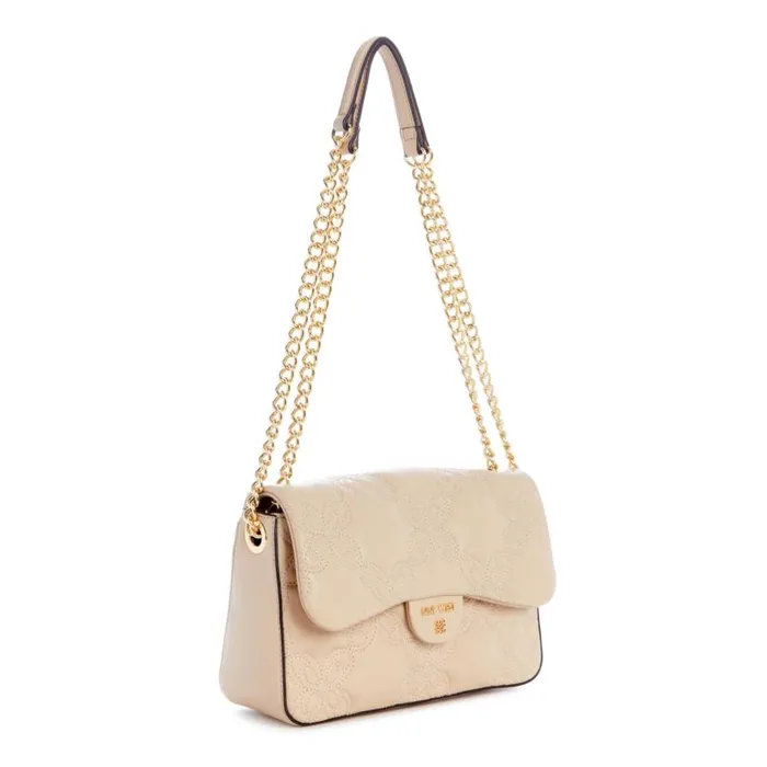 Cosette Flap Convertible Crossbody Beige WomenMen Nine West New Handbags