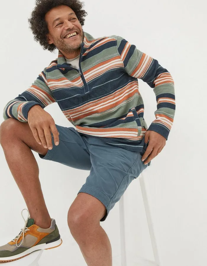 Cove Chino Shorts Dusky Blue Men FatFace Shorts