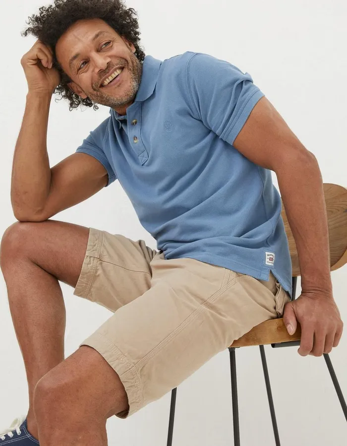 Cove Chino Shorts Stone Men FatFace Shorts