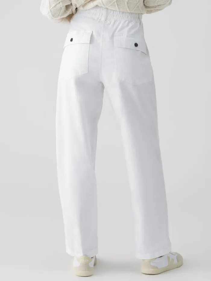 Cruiser Chino SemiHigh Rise Pant Chalk Women Sanctuary Clothing Pants