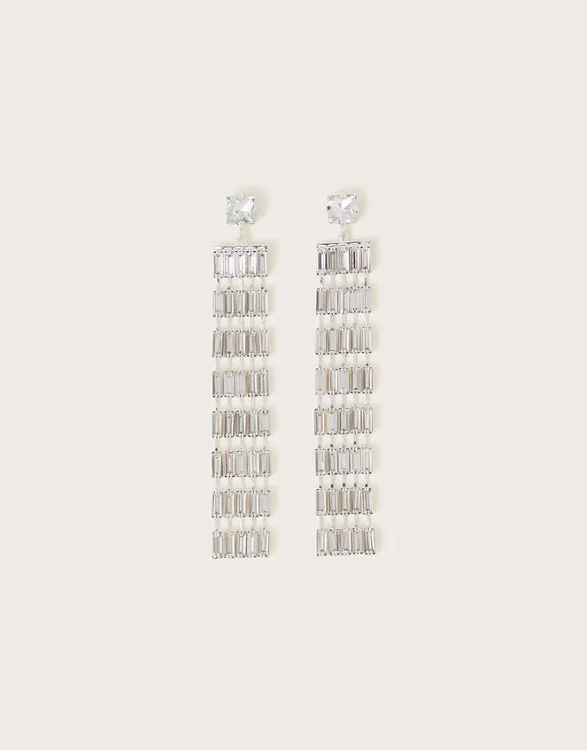 Crystal Drop Earrings Women Monsoon Jewellery and Hair