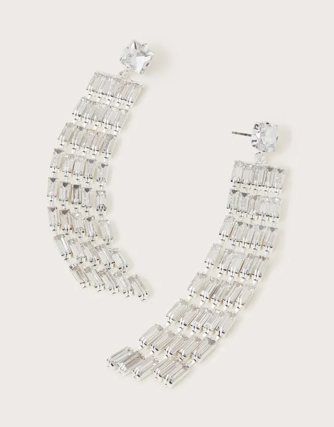Crystal Drop Earrings Women Monsoon Jewellery and Hair
