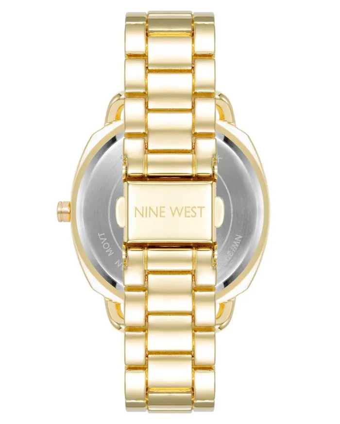 Cushion Case Watch Silvergold WomenMen Nine West Watches