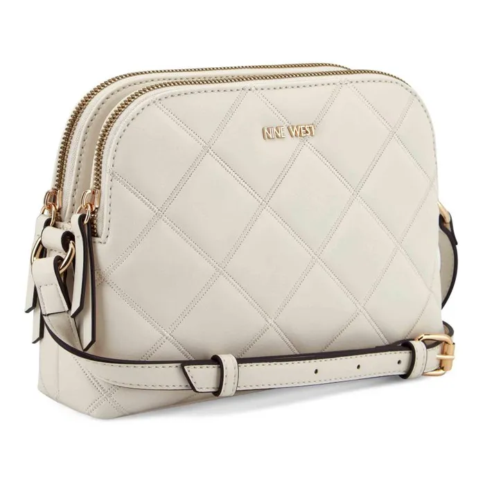 Cyra A List Crossbody Chic Cream WomenMen Nine West Crossbody
