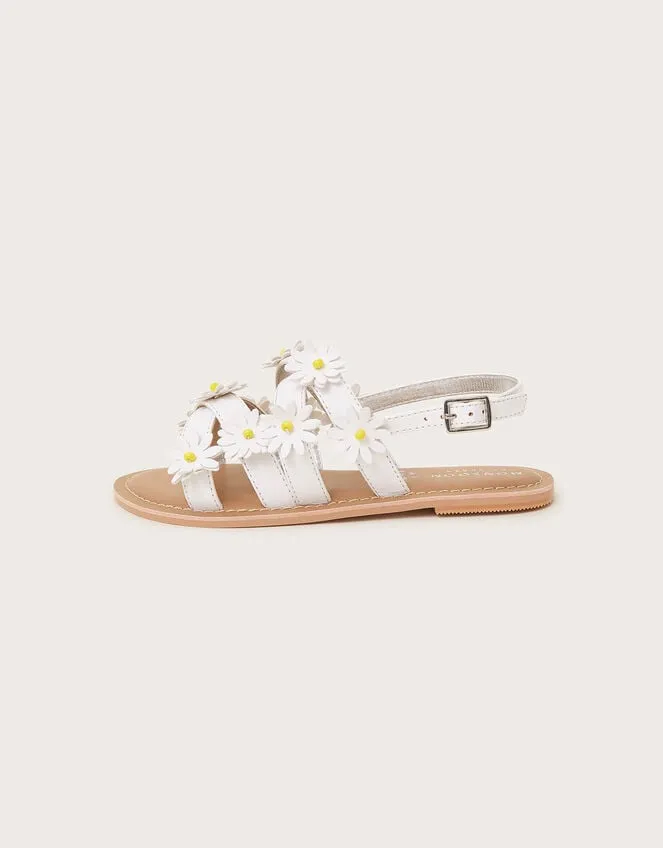 Daisy Strap Sandals White Children Monsoon Girls039 Shoes and Sandals