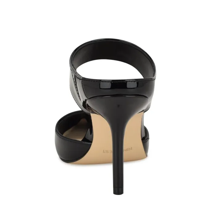 Darian SlipOn Dress Pumps Black Patent Women Nine West Heels