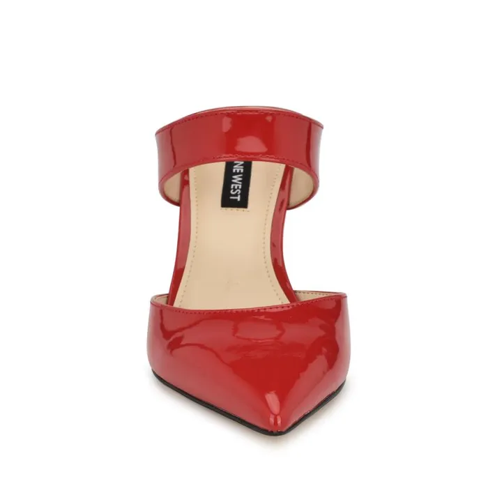 Darian SlipOn Dress Pumps Red Patent Women Nine West Heels