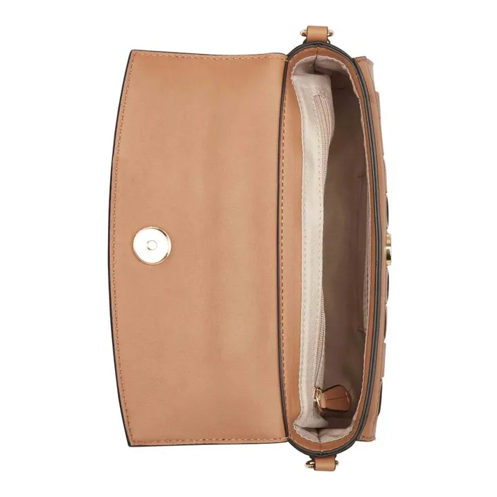 Dax Mini Jet Set Satchel Crossbody Dark Camel WomenMen Nine West New Handbags Dax Mini Jet Set Satchel Crossbody Dark Camel WomenMen Nine West New Handbags