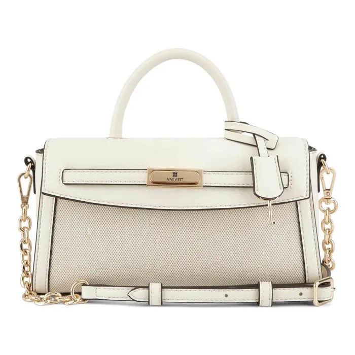 Dax Mini Jet Set Satchel Crossbody Natural Cream WomenMen Nine West Crossbody Dax Mini Jet Set Satchel Crossbody Natural Cream WomenMen Nine West Crossbody