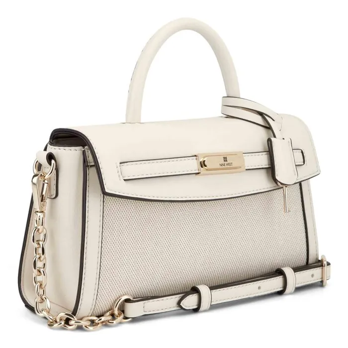 Dax Mini Jet Set Satchel Crossbody Natural Cream WomenMen Nine West Crossbody Dax Mini Jet Set Satchel Crossbody Natural Cream WomenMen Nine West Crossbody