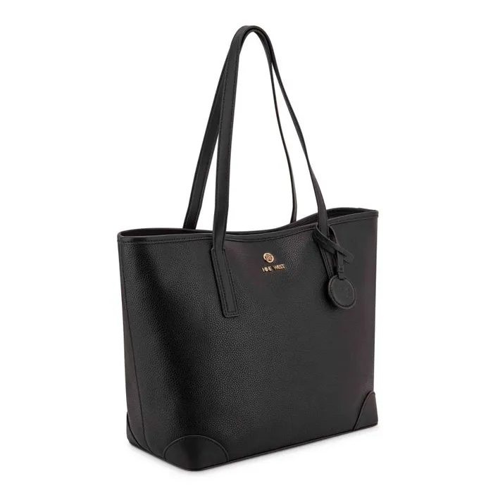 Delaine 2 In 1 Tote Black WomenMen Nine West Totes and Backpacks