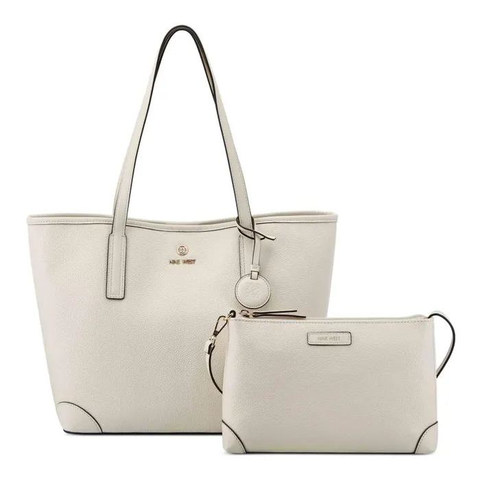 Delaine 2 In 1 Tote Chic Cream WomenMen Nine West Totes and Backpacks