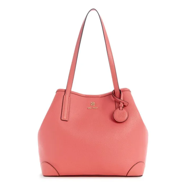Delaine 2 In 1 Tote Coral WomenMen Nine West Totes and Backpacks