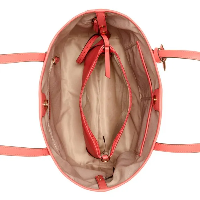 Delaine 2 In 1 Tote Coral WomenMen Nine West Totes and Backpacks