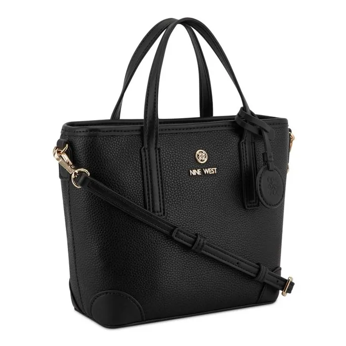 Delaine Small Tote Crossbody Black WomenMen Nine West New Handbags