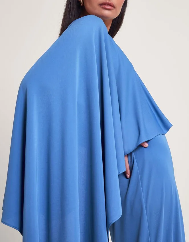 Delia Drape Jumpsuit Blue Women Monsoon Dresses