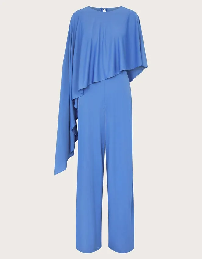 Delia Drape Jumpsuit Blue Women Monsoon Dresses