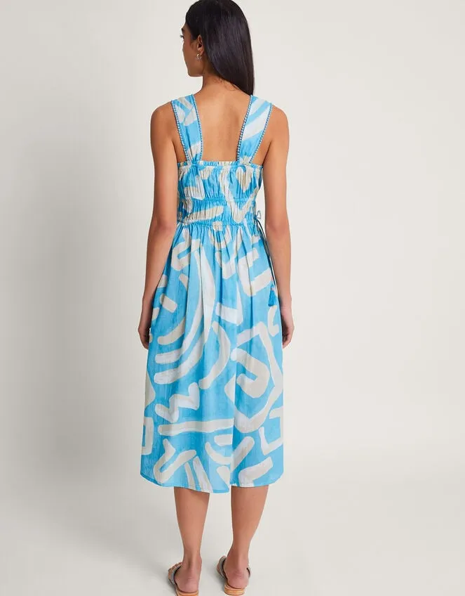 Demi Print Sundress Blue Women Monsoon Dresses