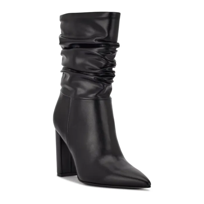 Denner Dress Boots Black Women Nine West Boots and Booties