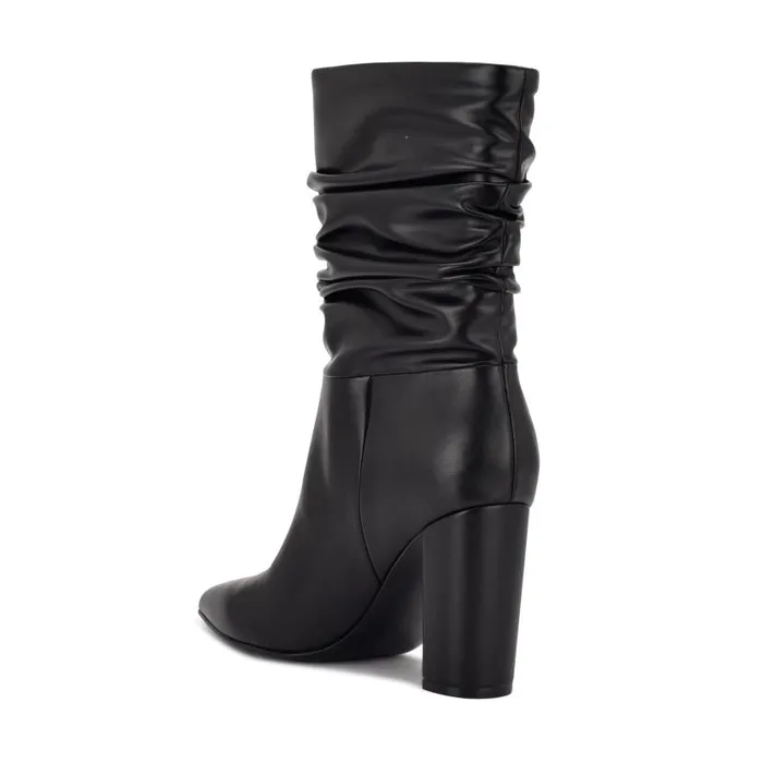 Denner Dress Boots Black Women Nine West Boots and Booties