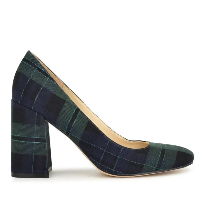 Deon Dress Pumps Blue Green Multi Women Nine West Heels