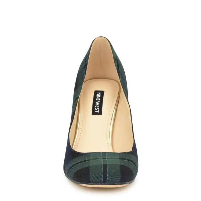 Deon Dress Pumps Blue Green Multi Women Nine West Heels