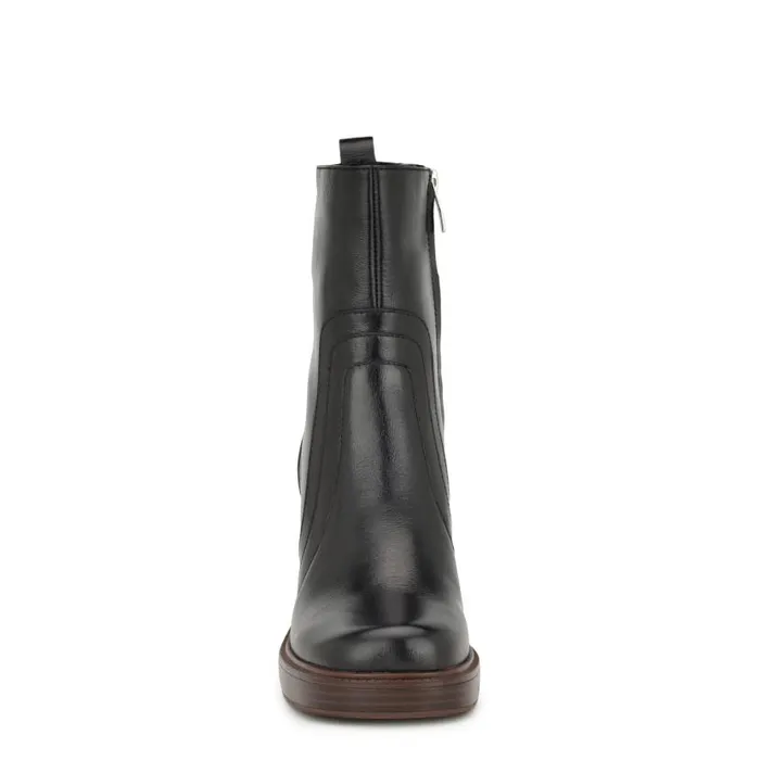Donad Platform Booties Black Women Nine West Boots and Booties