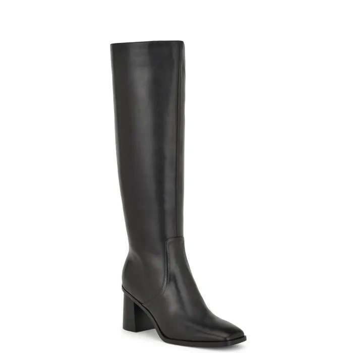 Dortha Dress Boots Black Women Nine West Boots and Booties