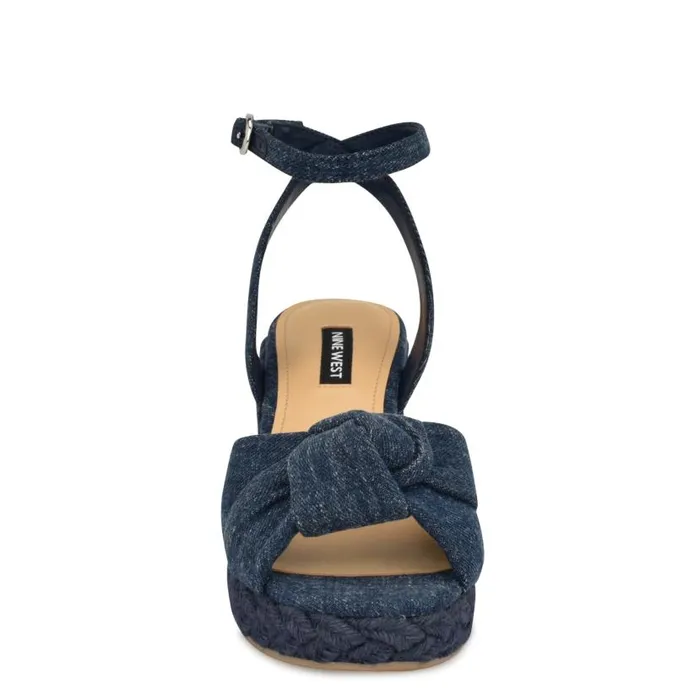 Dotime Espadrille Wedge Sandals Denim Women Nine West Sandals