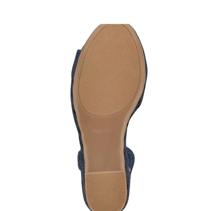 Dotime Espadrille Wedge Sandals Denim Women Nine West Sandals