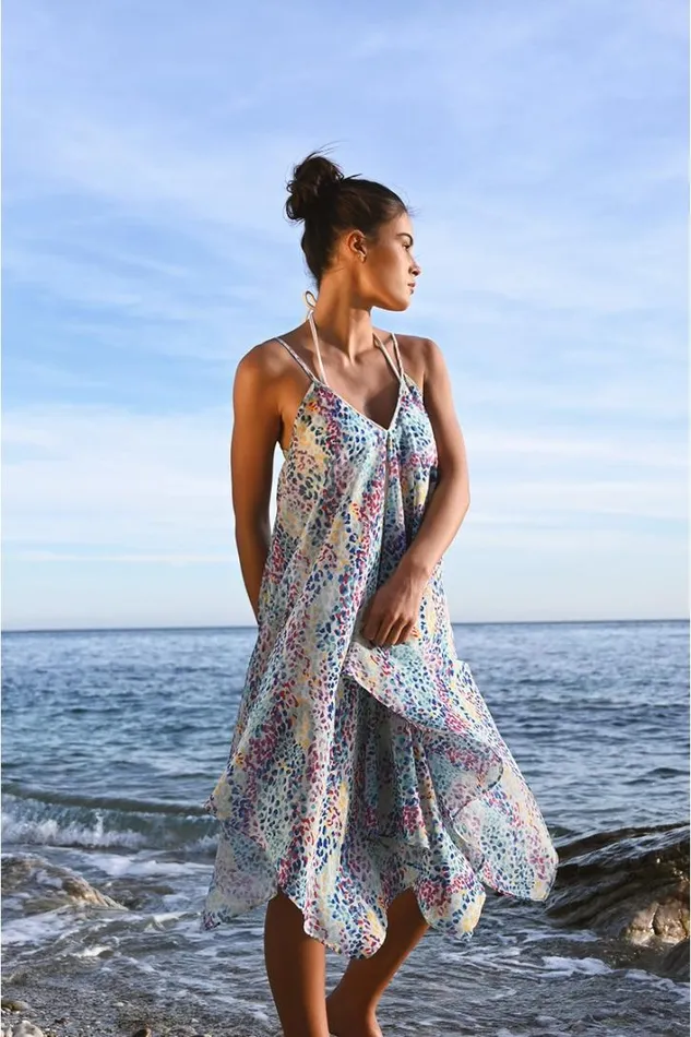 Dress Swim CoverUp OFFWHITE LOUNA Women Molly Bracken Beachwear