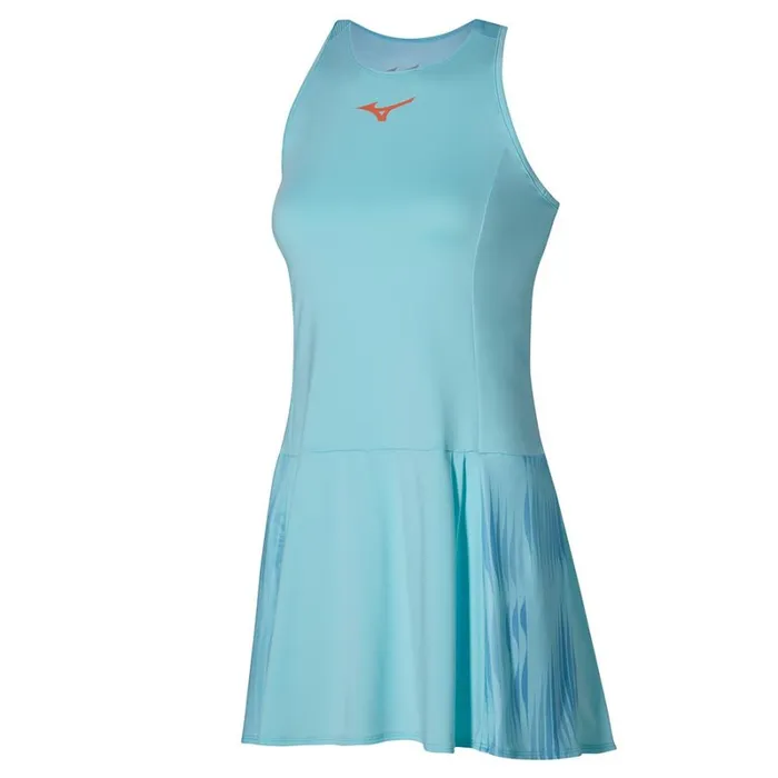 Dresses and Skirts Women Mizuno Printed Dress Tanager Turquoise