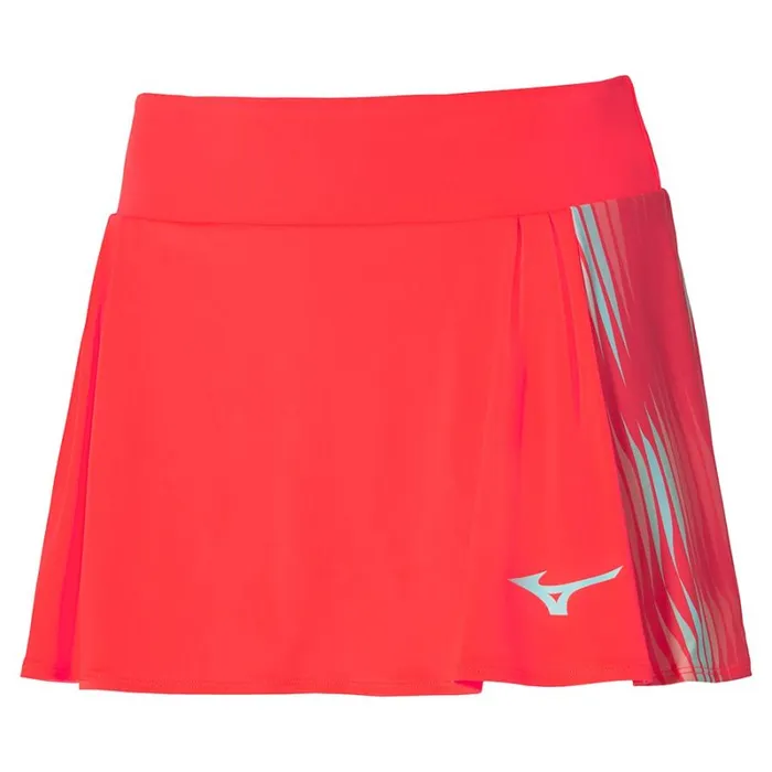 Dresses and Skirts Women Mizuno Printed Flying Skirt Fierry Coral