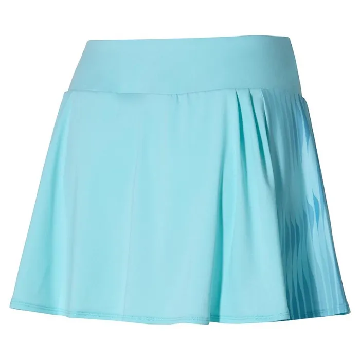Dresses and Skirts Women Mizuno Printed Flying Skirt Tanager Turquoise