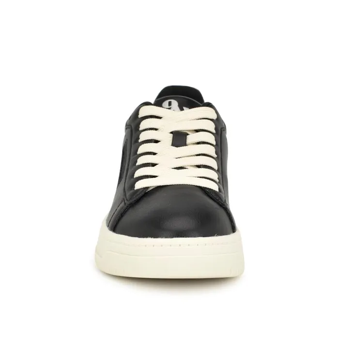 Dunnit Laceup Sneakers Black Women Nine West Sneakers