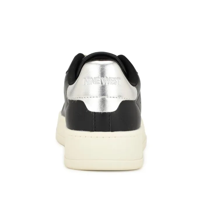 Dunnit Laceup Sneakers Black Women Nine West Sneakers
