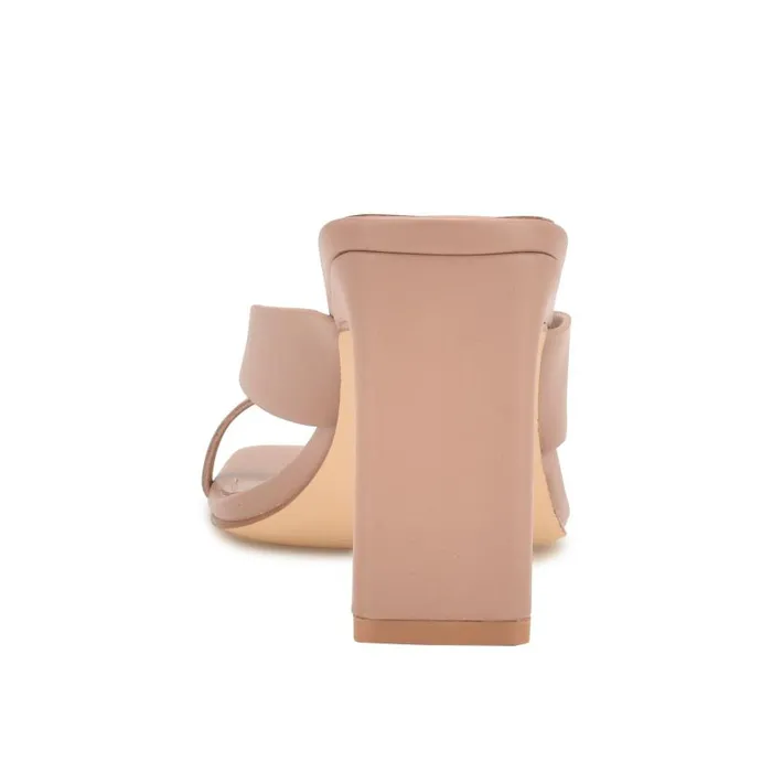 Durlife Heeled Thong Sandals Dark Blush Women Nine West Heels