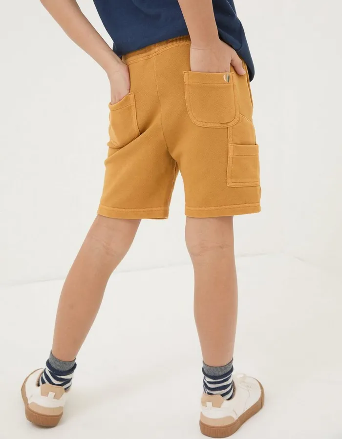 Eddie Sweat Shorts Yellow Boys FatFace Shorts