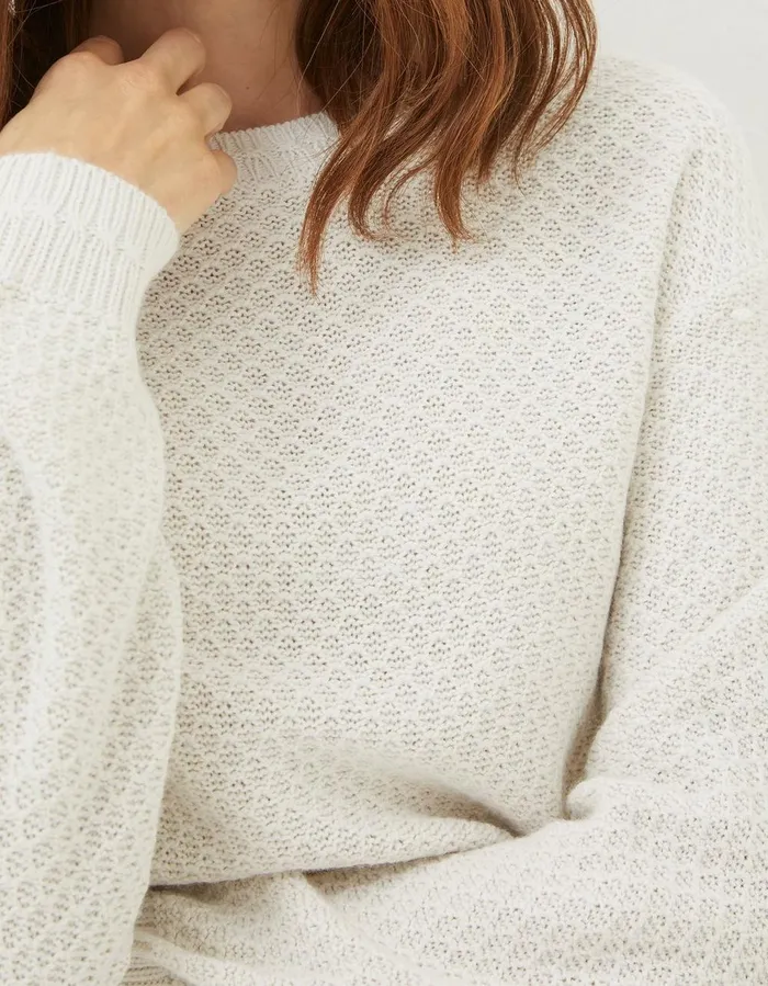 Ellie Jumper Ivory Women FatFace Knitwear