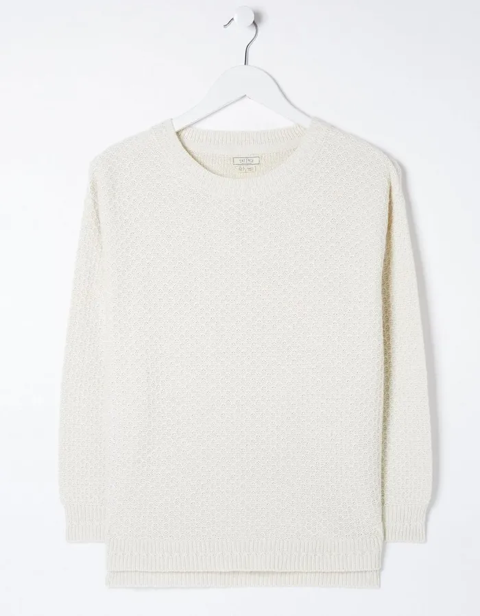 Ellie Jumper Ivory Women FatFace Knitwear