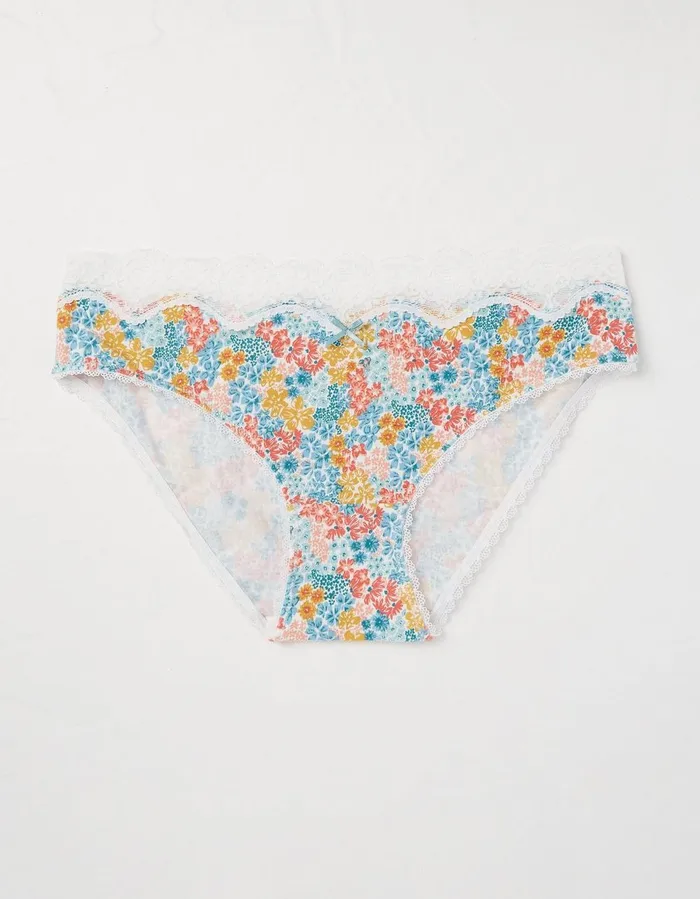 Elsie Floral Mini Knickers Multi Women FatFace Socks Underwear and Tights