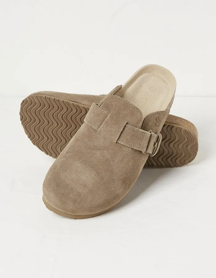 Elsie Outdoor Slipper Stone Women FatFace Slippers
